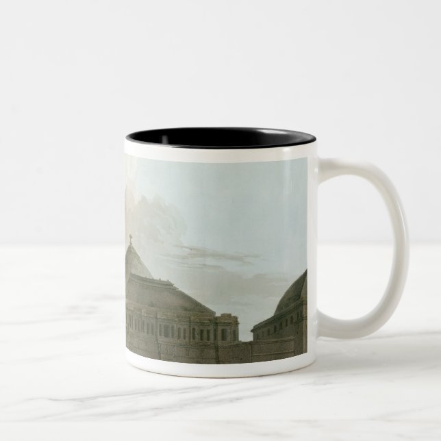 Caneca De Café Em Dois Tons Ruínas do palácio em Madurai (Direita)