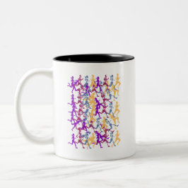 Caneca De Café Em Dois Tons Runners Mug