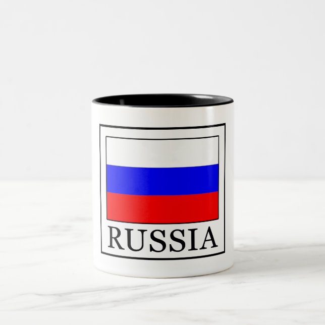 Caneca De Café Em Dois Tons Rússia (Centro)