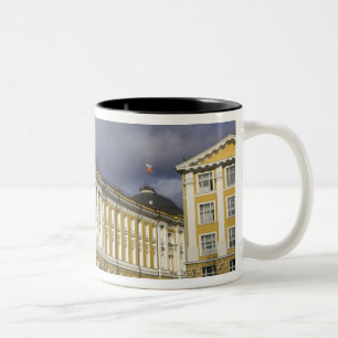 Caneca De Café Em Dois Tons Rússia, Moscou, Kremlin, Palácio do Senado,