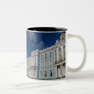 Caneca De Café Em Dois Tons Rússia, Rua. Petersburgo, Palácio de Catherine (ta