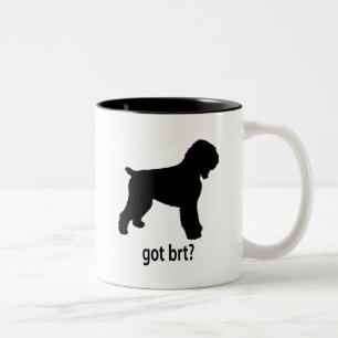 Caneca De Café Em Dois Tons Russo preto obtido