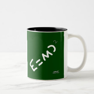 Caneca De Café Em Dois Tons RVC de Relatividade Física HI54EDU