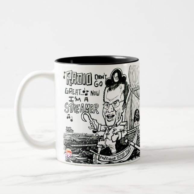 Caneca De Café Em Dois Tons Ryan Harkness Mug (Esquerda)