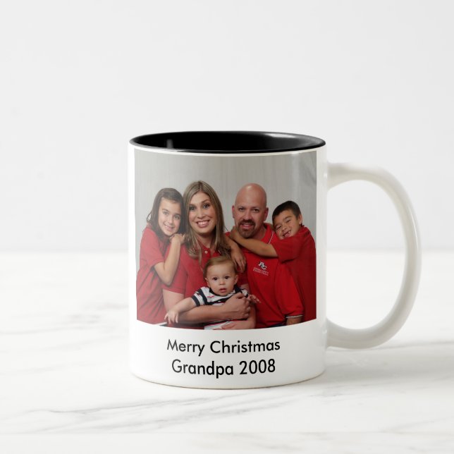 Caneca De Café Em Dois Tons s42028ca107515_6, Feliz Natal… - personalizado (Direita)