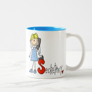 Caneca De Café Em Dois Tons S é para Secretária