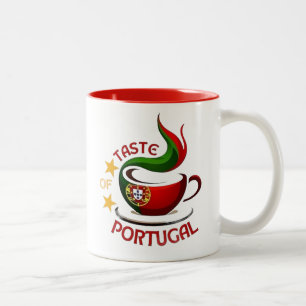 Caneca De Café Em Dois Tons Sabor De Portugal Mug