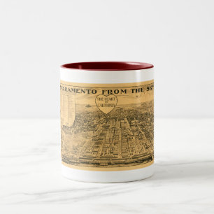 Caneca De Café Em Dois Tons Sacramento do céu, 1923