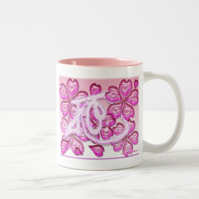 Caneca De Café Em Dois Tons sakura 3 (Direita)