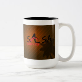 Caneca De Café Em Dois Tons Salsa Move - Mug, Taça
