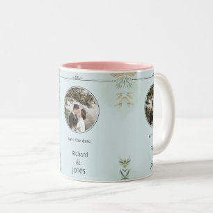 Caneca De Café Em Dois Tons salvar a data