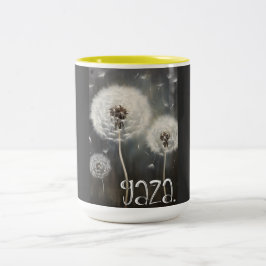 Caneca De Café Em Dois Tons Salve Gaza. Sem guerra, Apenas Paz.