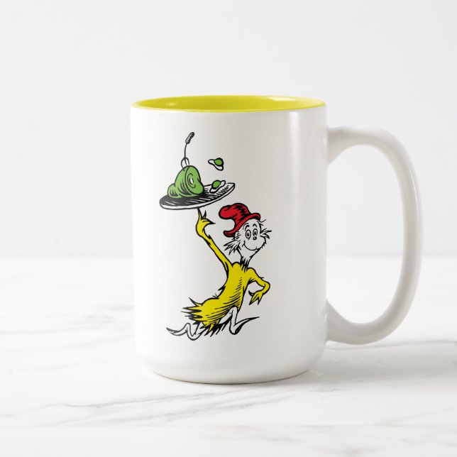 Caneca De Café Em Dois Tons Sam Eu Sou (Direita)