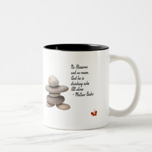 Caneca De Café Em Dois Tons Samurai