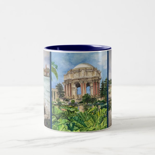 Caneca De Café Em Dois Tons San Francisco Mug (Centro)