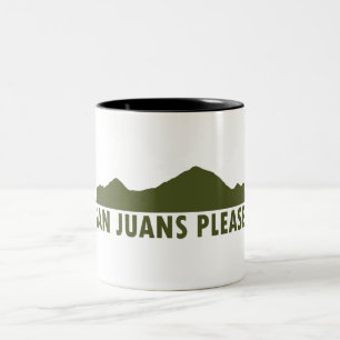 Caneca De Café Em Dois Tons San Juans, por favor