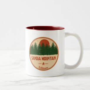 Caneca De Café Em Dois Tons Sandia Mountain Wilderness