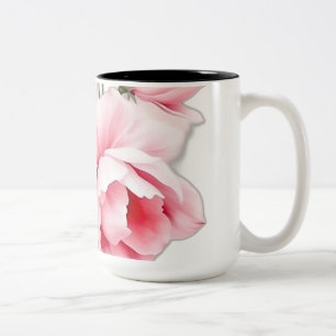 Caneca De Café Em Dois Tons Sangue delicioso, cor-de-rosa e Lavanda