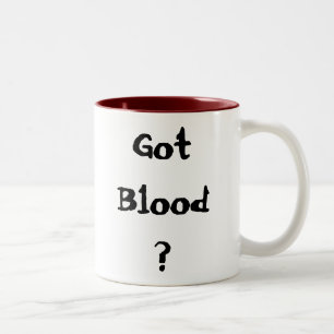 Caneca De Café Em Dois Tons Sangue obtido?
