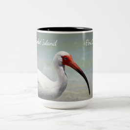 Caneca De Café Em Dois Tons Sanibel Ibis Mug