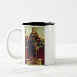 Caneca De Café Em Dois Tons Santa Anastácia de Roma Arte Premium