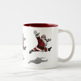 Caneca De Café Em Dois Tons Santa Claus Grand Jete