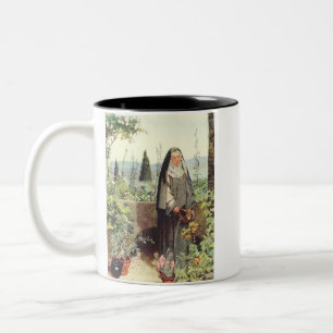 Caneca De Café Em Dois Tons Santo Catherine de Siena