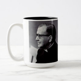 Caneca De Café Em Dois Tons Santo Josemaria Escriva