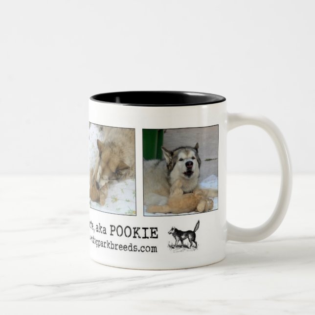 Caneca De Café Em Dois Tons Santo Malute de Kayla (Direita)
