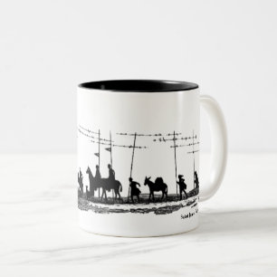 Caneca De Café Em Dois Tons Santo Mug James Way