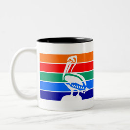 Caneca De Café Em Dois Tons Santo Petersburg, Flórida