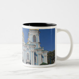 Caneca De Café Em Dois Tons Santo Petersburgo, Mariinsky, Catedral de Nikolsky