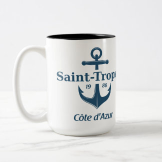 Caneca De Café Em Dois Tons Santo Tropez