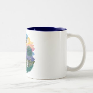 Caneca De Café Em Dois Tons São Francisco (ff) - Gato preto e branco