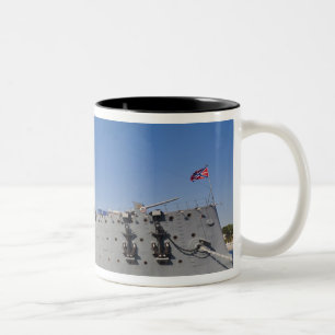 Caneca De Café Em Dois Tons São Petersburgo, Cruzador Aurora