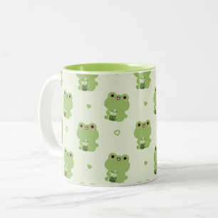 Caneca De Café Em Dois Tons Sapo Boba