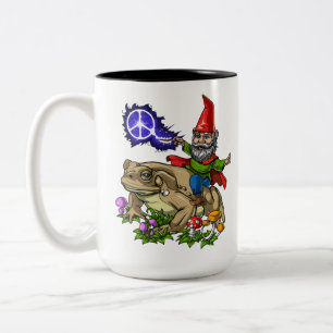 Caneca De Café Em Dois Tons Sapo do Gnome