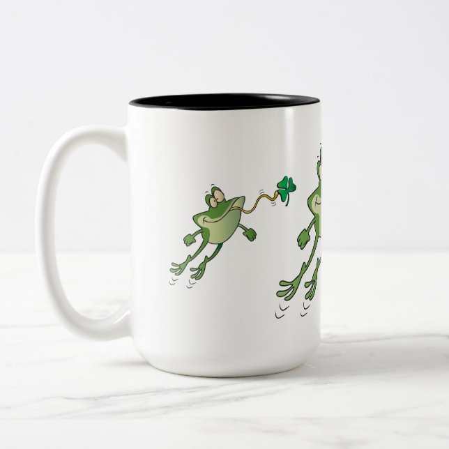 Caneca De Café Em Dois Tons Sapo irlandês (Esquerda)