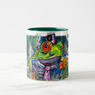 Caneca De Café Em Dois Tons Sapo Mug