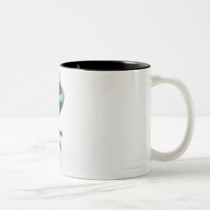 Caneca De Café Em Dois Tons sapo preto e verde do dardo do veneno (dendrobates