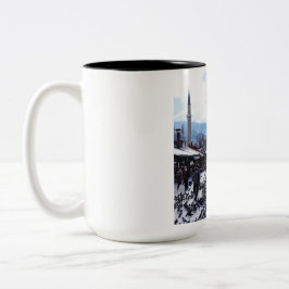Caneca De Café Em Dois Tons Sarajevo Mug-Excelente ideia especial de presente 