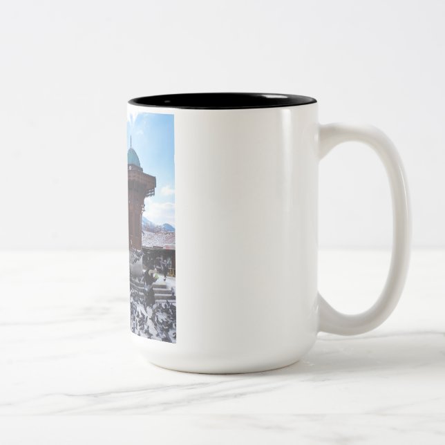Caneca De Café Em Dois Tons Sarajevo Mug-Excelente ideia especial de presente  (Direita)