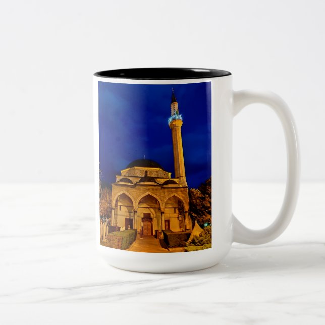 Caneca De Café Em Dois Tons Sarajevo Mug-Excelente ideia especial de presente  (Direita)