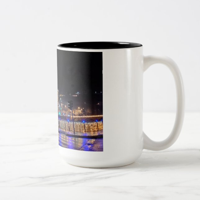 Caneca De Café Em Dois Tons Sarajevo Mug-Excelente ideia especial de presente  (Direita)