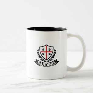 Caneca De Café Em Dois Tons Sardinia Italia