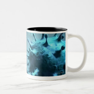 Caneca De Café Em Dois Tons SARS Coronavirus