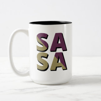 Caneca De Café Em Dois Tons SASA Mug