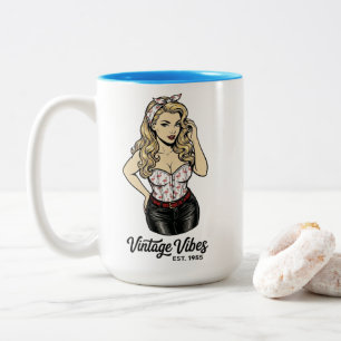 Caneca De Café Em Dois Tons Sass Vintage, Sem Desculpas