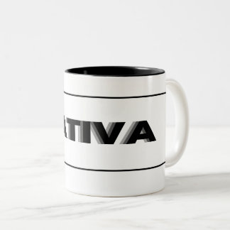 Caneca De Café Em Dois Tons Sativa MUG
