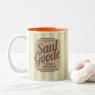 Caneca De Café Em Dois Tons Saul Goode Zen Advisor Sand Stripes BG